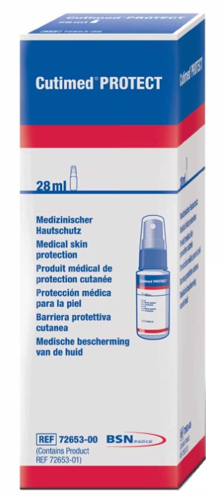 BARRIERA PROTETTIVA CUTANEA CUTIMED PROTECT FILM SPRAY 28 ML PER CUTE INTEGRA - farmanauta.it
