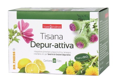 NATURPLUS TISANA DEPUR-ATTIVA 20 FILTRI - farmanauta.it