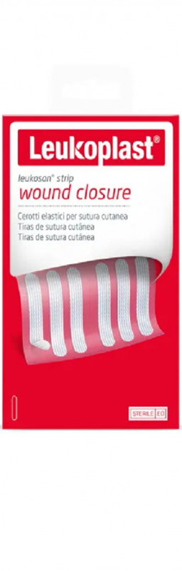 CEROTTO PER SUTURA LEUKOSAN STRIP 6X38MM 2 BUSTE X 6 CEROTTI - farmanauta.it
