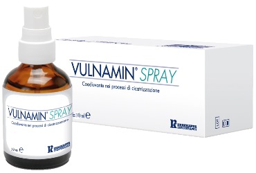 VULNAMIN SPRAY 30ML FLACONE IN VETRO CON EROGATORE A TASTO - farmanauta.it