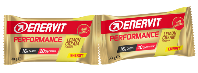 ENERVIT PS DOUBLE LEMON CREAM 2 MEZZE PORZIONI BOX 1 BARRETTA - farmanauta.it
