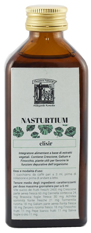 NASTURTIUM THESAURA NATURAE ELISIR 100 ML - farmanauta.it