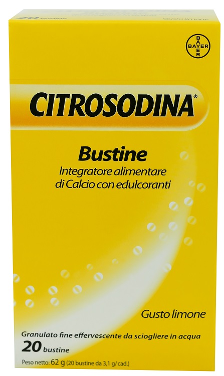 CITROSODINA 20 BUSTINE GRANULATO EFFERVESCENTE - farmanauta.it