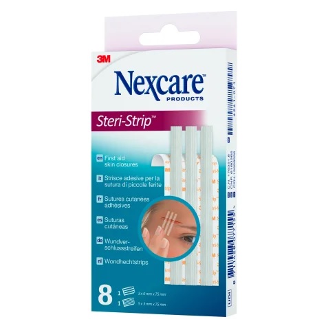CEROTTO PER SUTURA NEXCARE STERISTRIP 6X75 MM + 3X75 MM - farmanauta.it