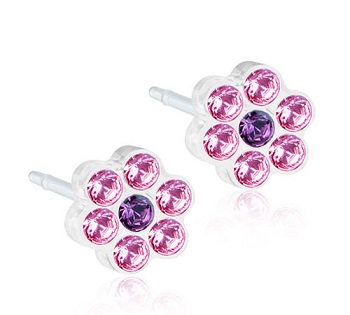 BLOMDAHL GIOIELLO MP DAISY 5MM LIGHT ROSE/AMETHYST - farmanauta.it