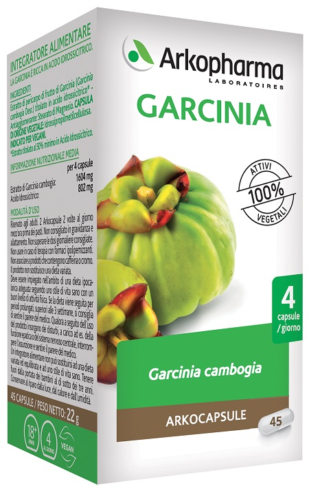 ARKO CAPSULE GARCINIA CAMB 45 CAPSULE - farmanauta.it
