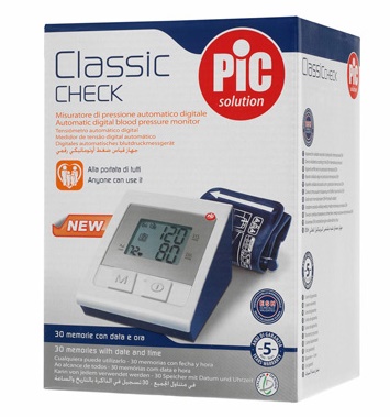 MISURATORE PRESSIONE PIC CLASSIC CHECK INTERNAZIONALE - farmanauta.it