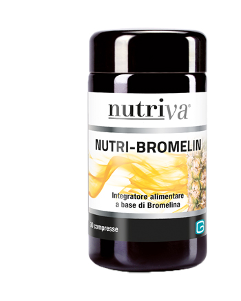 NUTRIVA NUTRI BROMELIN 30 COMPRESSE - farmanauta.it