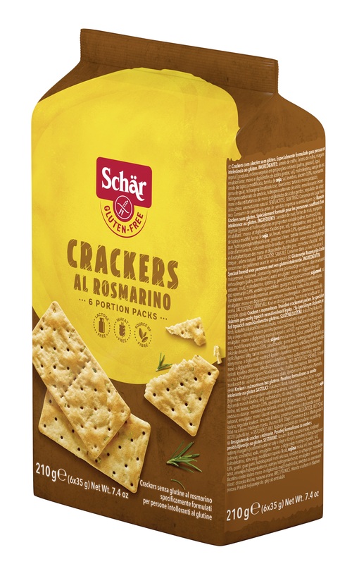 SCHAR CRACKERS ROSMARINO 210 G - farmanauta.it