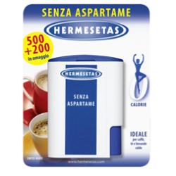 HERMESETAS SENZA ASPARTAME 500 + 200 COMPRESSE - farmanauta.it