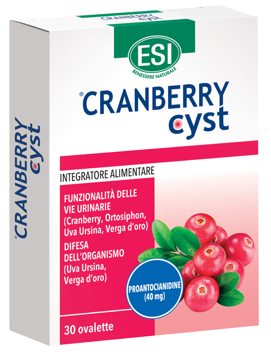 ESI CRANBERRY CYST 30 OVALETTE - farmanauta.it