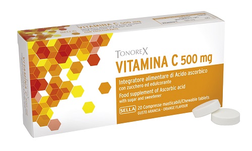 TONOREX VITAMINA C 500 MG 20 COMPRESSE - farmanauta.it