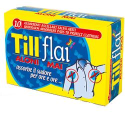 TILL FLAI ASSORBENTI ASCELLARI 10 PEZZI - farmanauta.it
