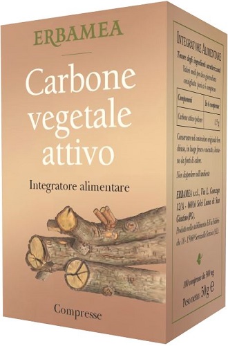 CARBONE VEGETALE ATTIVO 100 CAPSULE - farmanauta.it