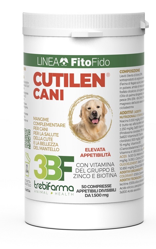 CUTILEN CANI 50 COMPRESSE BARATTOLO 75 G - farmanauta.it