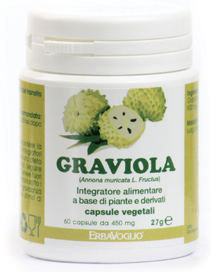 GRAVIOLA 60 CAPSULE PILLOLIERA 27 G - farmanauta.it