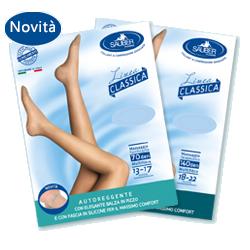 SAUBER CALZA AUTOREGGENTE 70 DENARI MAGLIA MICRORETE NEUTRO BEIGE 4 LINEA CLASSICA - farmanauta.it