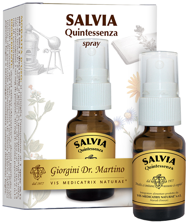 SALVIA QUINTESSENZA SPRAY 15 ML - farmanauta.it