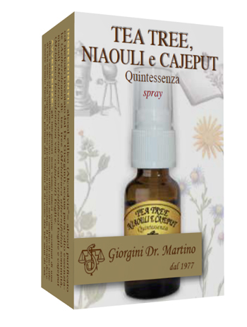 TEA TREE NIAOULI E CAJEPUT QUINTESSENZA SPRAY 15 ML - farmanauta.it