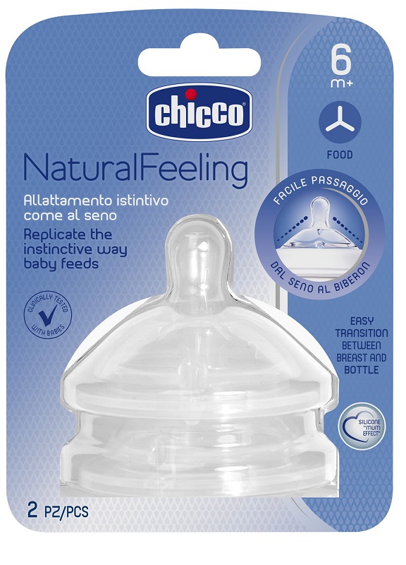 CHICCO TETTARELLA STEPUP NEW 6M+ FLUSSO PAPPA - farmanauta.it