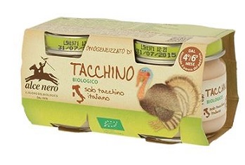 OMOGENEIZZATO DI TACCHINO BABY FOOD BIO 2 X 80 G - farmanauta.it
