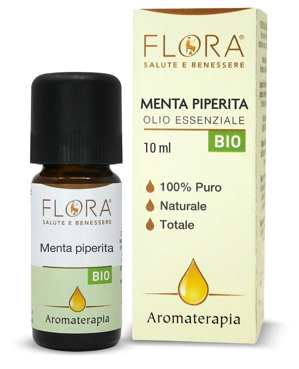 MENTA PIPERITA BIOLOGICA OLIO ESSENZIALE 10 ML - farmanauta.it