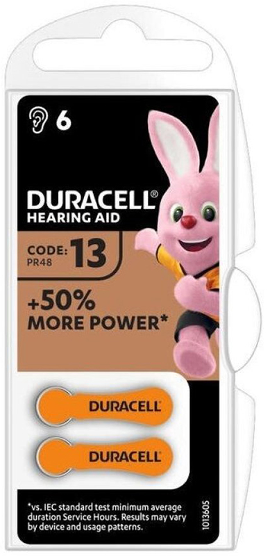 DURACELL EASY TAB 13 ARANCIO BATTERIA PER APPARECCHIO ACUSTICO - farmanauta.it