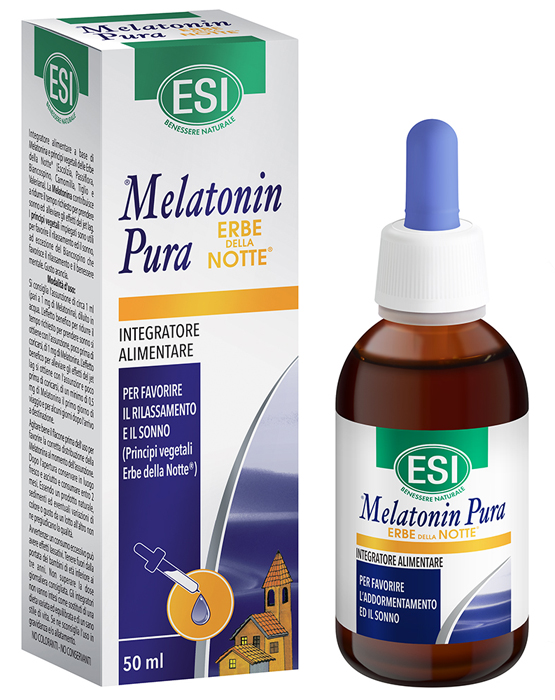ESI MELATONIN PURA GOCCE ERBE NOTTE 50 ML - farmanauta.it
