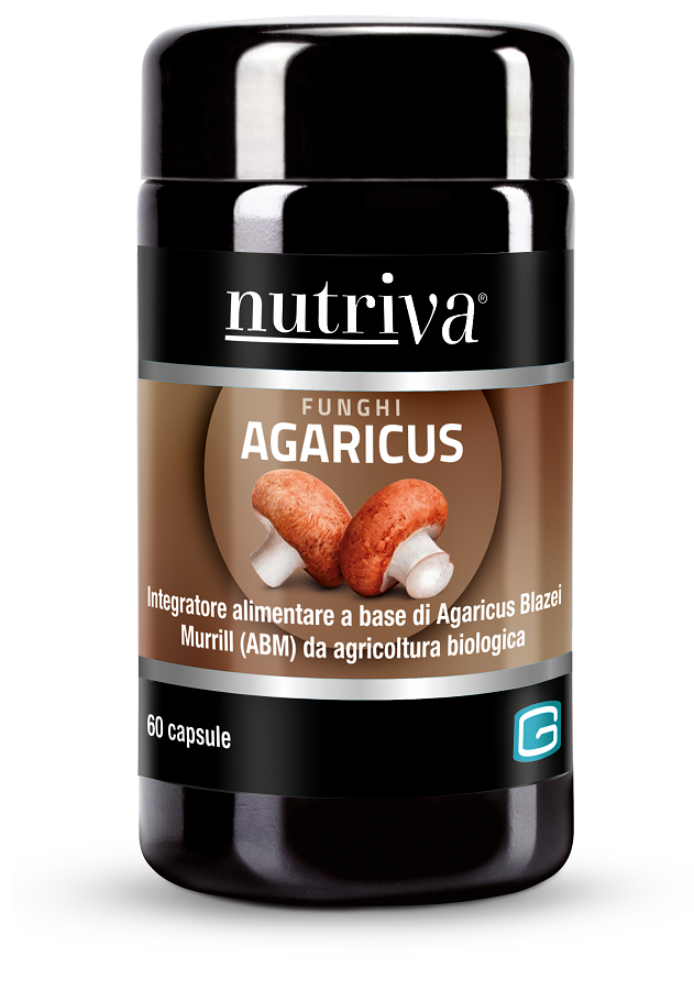 NUTRIVA AGARICUS ABM 60 CAPSULE VEGETALI - farmanauta.it