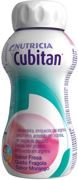 CUBITAN FRAGOLA 4 X 200 ML - farmanauta.it