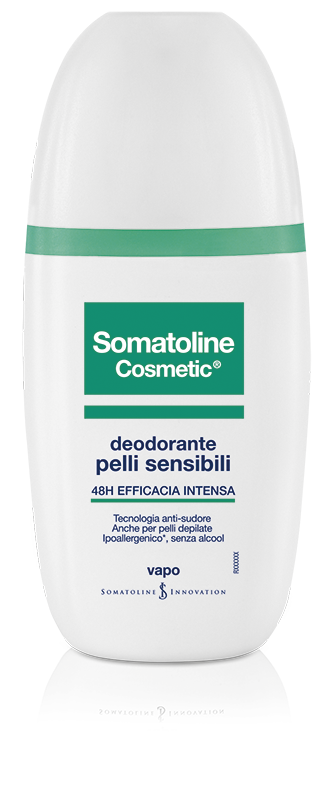 SOMATOLINE COSMETIC DEODORANTE VAPO PELLI SENSIBILI 75 ML - farmanauta.it
