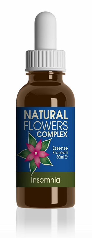 NATURAL FLOWERS COMPLEXS INSOMNIA FLACONE GOCCE 50 ML - farmanauta.it