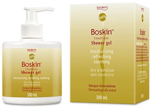 BOSKIN DOCCIA GEL EMOLLIENTE CUOIO CAPELLUTO E PELLE 300 ML - farmanauta.it