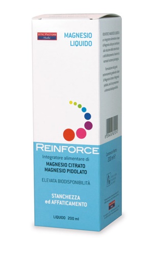 REINFORCE MAGNESIO LIQUIDO 200 ML - farmanauta.it