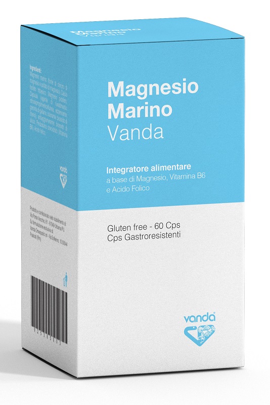 MAGNESIO MARINO VANDA 60 CAPSULE - farmanauta.it
