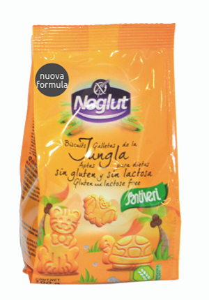 NOGLUT INTOLLERANCE BISCOTTI DELLA GIUNGLA SENZA GLUTINE BUSTA 100 G - farmanauta.it
