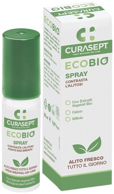 CURASEPT PHARMADENT ECOBIO SPRAY 20 ML - farmanauta.it