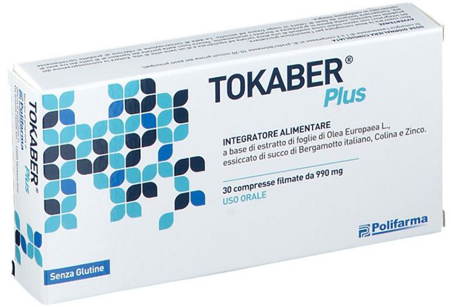 TOKABER PLUS 990MG 30 COMPRESSE - farmanauta.it