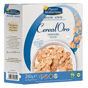 PIACERI MEDITERRANEI CEREALORO FIOCCHI DI RISO 250 G - farmanauta.it