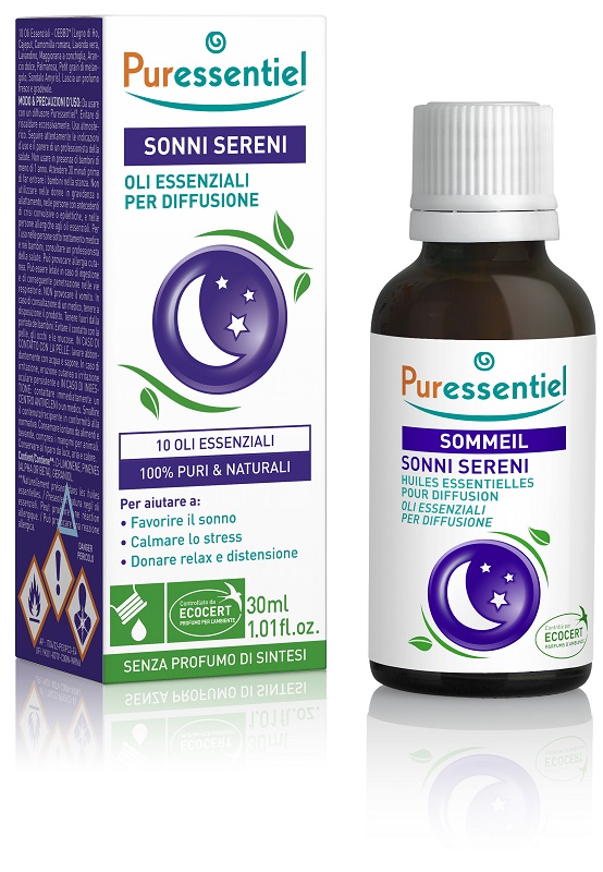MISCELA SONNI SERENI OLI ESSENZIALI PER DIFFUSIONE 30 ML - farmanauta.it