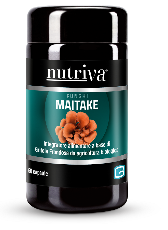 NUTRIVA MAITAKE 60 VEGICAPSULE - farmanauta.it