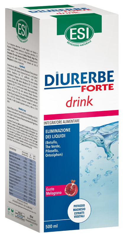 ESI DIURERBE FORTE DRINK MELOGRANO 500 ML - farmanauta.it