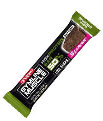 GYMLINE BARRETTA BROWNIE 50% 1 PEZZO - farmanauta.it