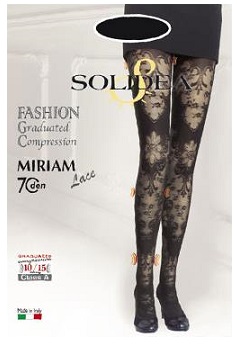 MIRIAM LACE 70 COLLANT FANTASIA NERO 2-M - farmanauta.it