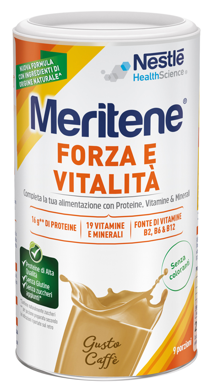 MERITENE FORZA E VITALITA' CAFFE 270 G - farmanauta.it