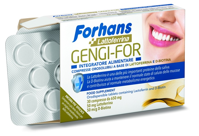 FORHANS GENGI FOR 30 COMPRESSE 19,50 G - farmanauta.it
