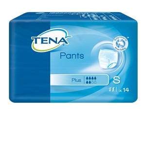 PANNOLONE A MUTANDINA TENA PANTS PLUS TAGLIA SMALL 14 PEZZI - farmanauta.it