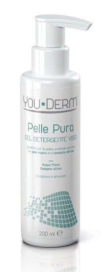 YOUDERM PELLE PURA GEL DETERGENTE VISO 200 ML - farmanauta.it
