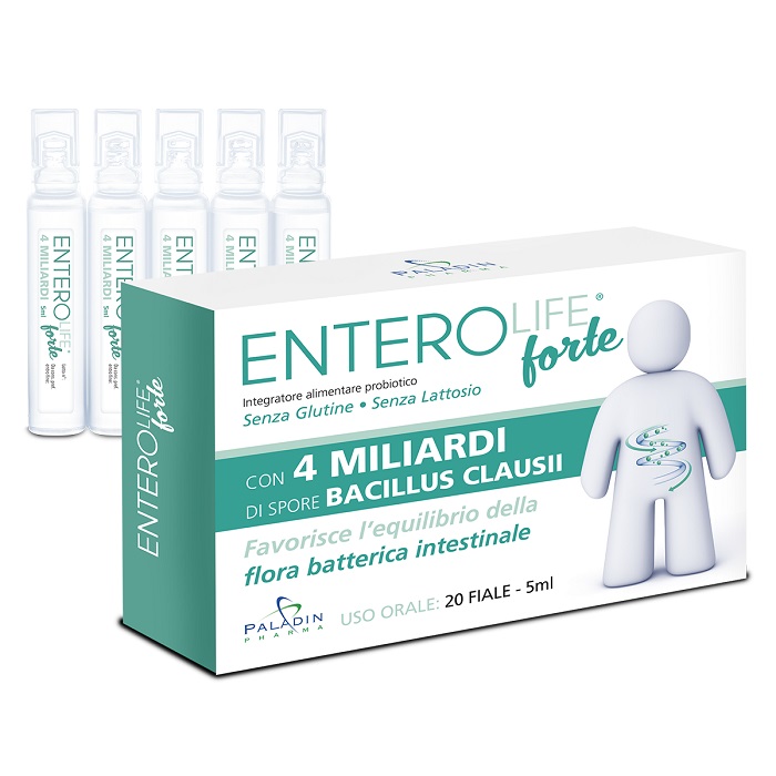 ENTEROLIFE FORTE 4 MILIARDI 20 FIALE DA 5 ML - farmanauta.it
