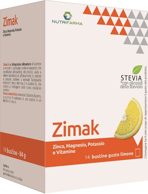 ZIMAK 14 BUSTE 6 G LIMONE - farmanauta.it